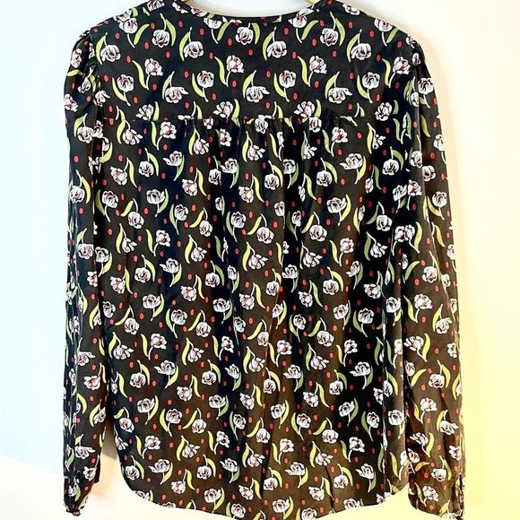 VERONICA BEARD BLOUSE - ASHEVILLE - MSRP $375 - Picture 8 of 10